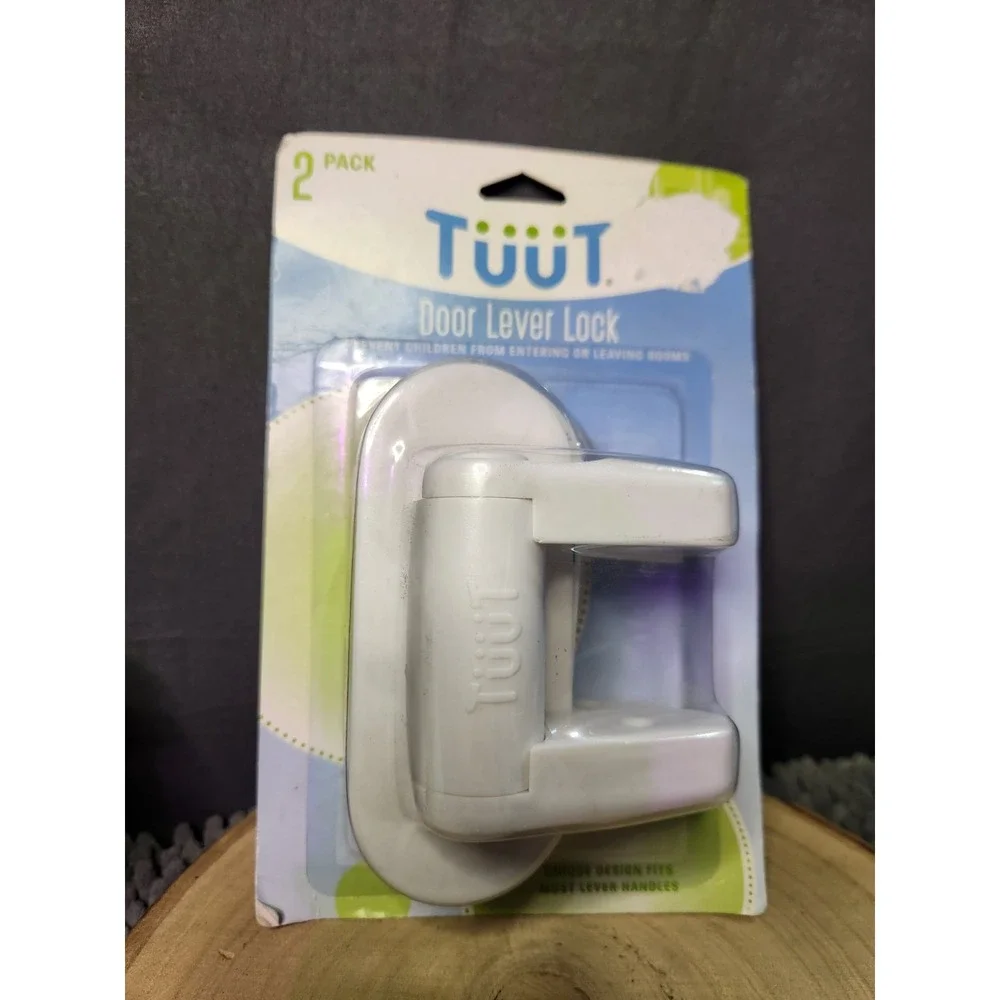 Tuut Door Lever Lock - 2 Pack for Child Proofing Door Handles - Child Safety NEW
